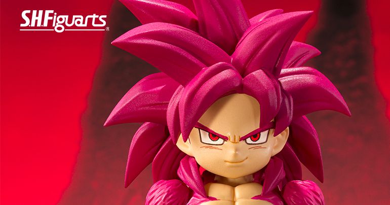 New S.H.Figuarts Super Saiyan 4 Goku (Mini) -DAIMA- Announced!